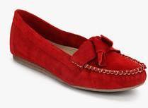 Inara Red Moccasins women