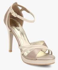 Inc 5 Beige Ankle Strap Stilettos women