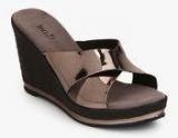 Inc 5 Copper Metallic Wedges women