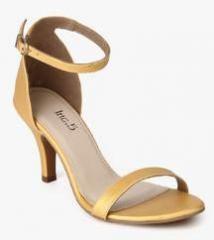 Inc 5 Golden Ankle Strap Stilettos women