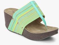 Inc 5 Multicoloured Striped Wedges women