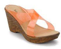 Inc 5 Orange Wedges women