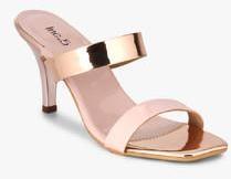 Inc 5 Peach Metallic Stilettos women