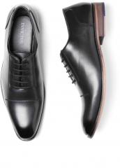 Invictus Black Solid Oxfords men