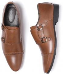 Invictus Brown Formal Monks men