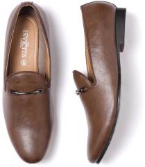 Invictus Brown Semiformal Slip Ons men