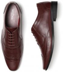 Invictus Burgundy Formal Oxfords men