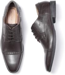 Invictus Coffee Brown Solid Derbys men