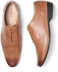 Invictus Tan Brown Formal Brogues men