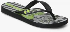 Ipanema Black Printed Thong Flip Flops boys