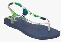 Ipanema Blue Flip Flops women