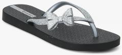 Ipanema Silver Flip Flops girls