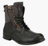 Ishoes Black Boots Men