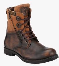 Ishoes Tan Boots men