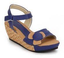 J Collection Blue Sandals girls