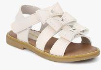 J Collection Cream Bow Sandals girls