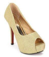 J Collection Golden Stilletoes women