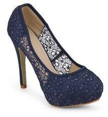 J Collection Navy Blue Stilletoes women