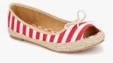 J Collection Red Belly Shoes Women