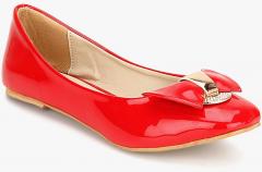 J Collection Red Bow Belly Shoes women