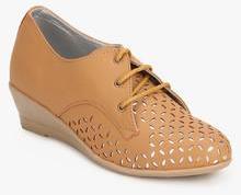 J Collection Tan Lifestyle Shoes women