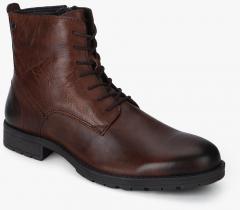 Jack & Jones Brown Flat Boots men