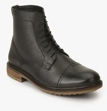 Jack & Jones Pebbled Savek Black Boots men