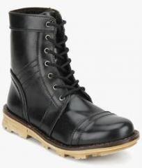 Jessi Jordan Black Bikers Boots men