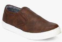 John Players Brown Sneakers men