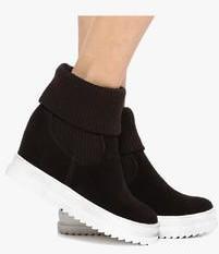 Jove Brown Ankle Length Snug Boots women