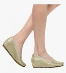 Jove Golden Moccasins women