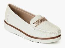 Jove Off White Moccasins women