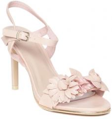 Jove Pink Embellished Heels women