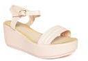 Jove Pink Solid Wedges Women