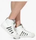 Jove White Casual Sneakers Women