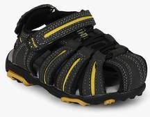 Juniors By Lifestyle Black Sandals boys