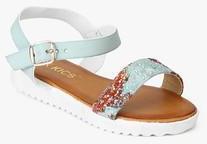 Kics Aqua Blue Sandals girls