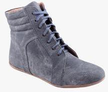 Kielz Ankle Length Blue Boots women