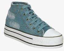 Kielz Blue Casual Sneakers women