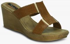 Kielz Brown Wedges women