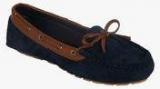 Kielz Navy Blue Moccasins Women