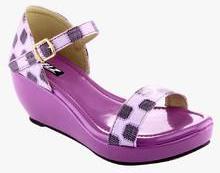 Kielz Purple Wedges women