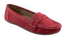 Kielz Red Moccasins women