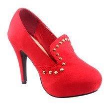 Kielz Red Stilletoes women