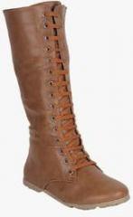 Kielz Tan Boots women