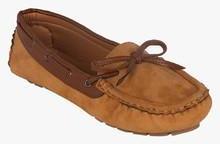 Kielz Tan Moccasins women