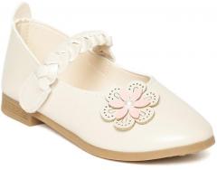 Kittens Beige Applique Ballerinas girls