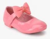 Kittens Pink Bow Belly Shoes Girls