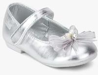 Kittens Silver Bow Mary Jane Belly Shoes girls