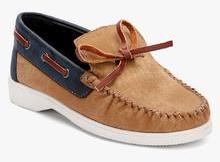 Knotty Derby Binns Tan Loafers boys